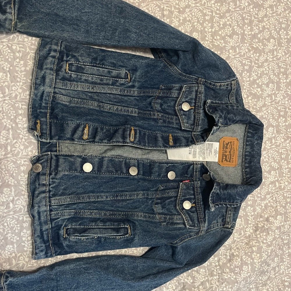 Levi's Blue Jean Jacket Classic Denim Style